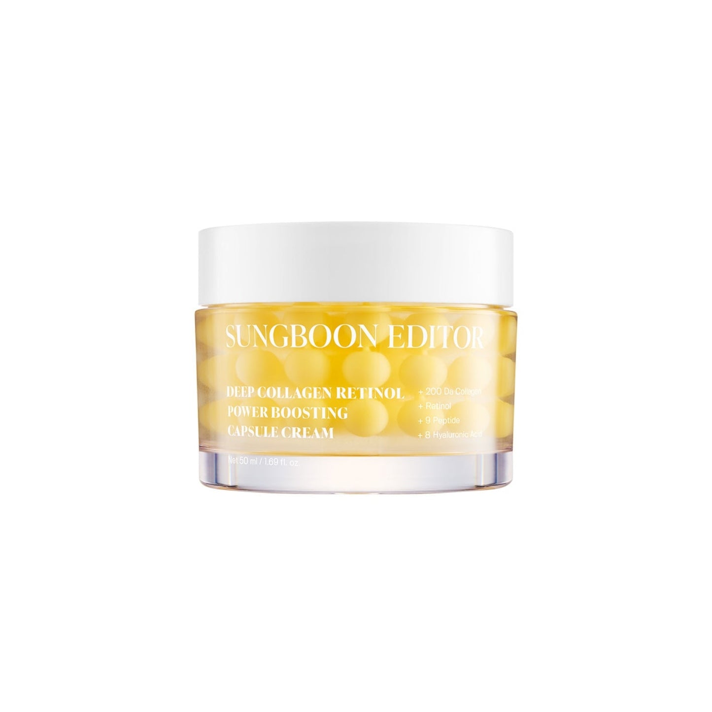Sungboon Editor Deep Collagen Retinol Power Boosting Capsule Cream 50ml - Bulk Buy K-Beauty in Australia