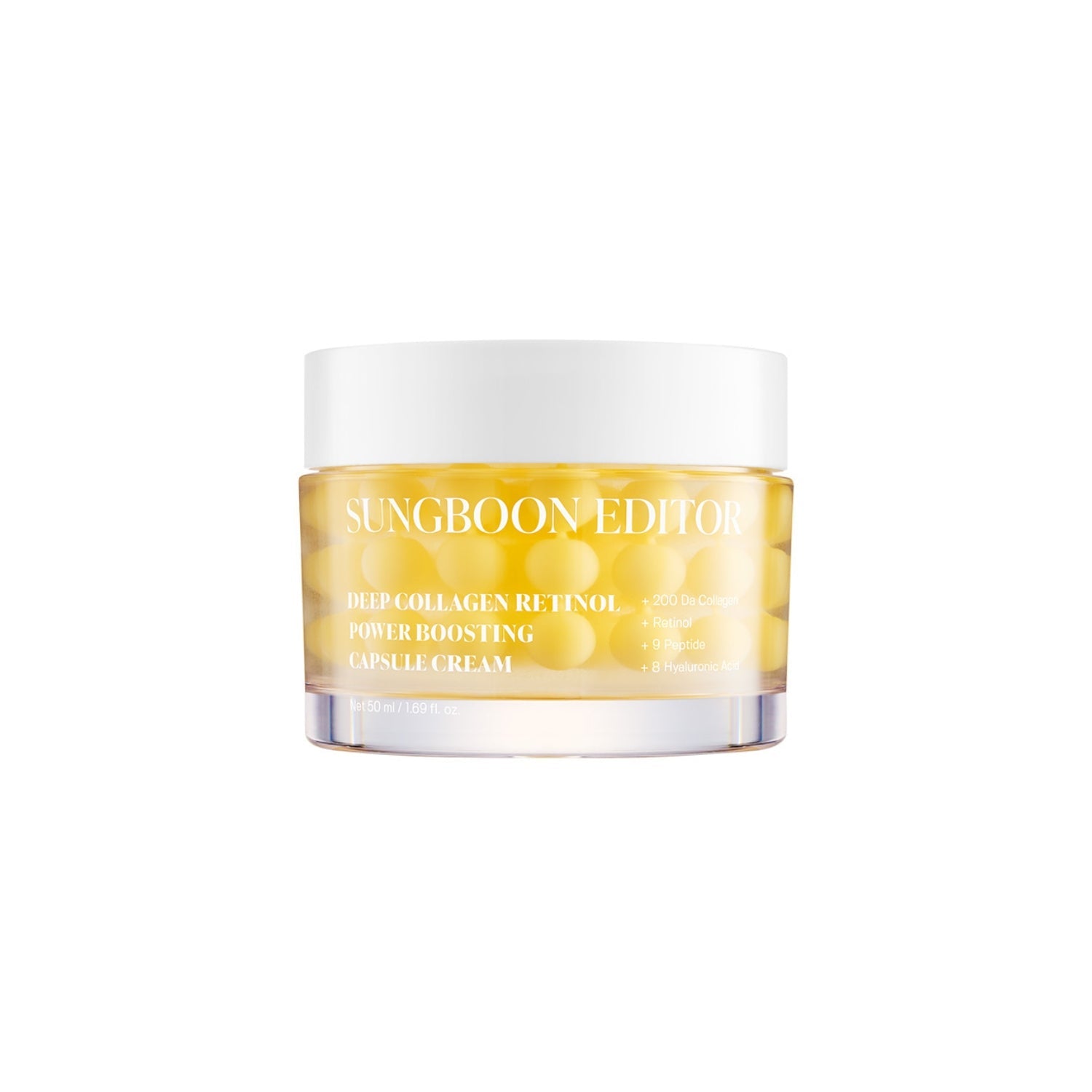 Sungboon Editor Deep Collagen Retinol Power Boosting Capsule Cream 50ml - Bulk Buy K-Beauty in Australia