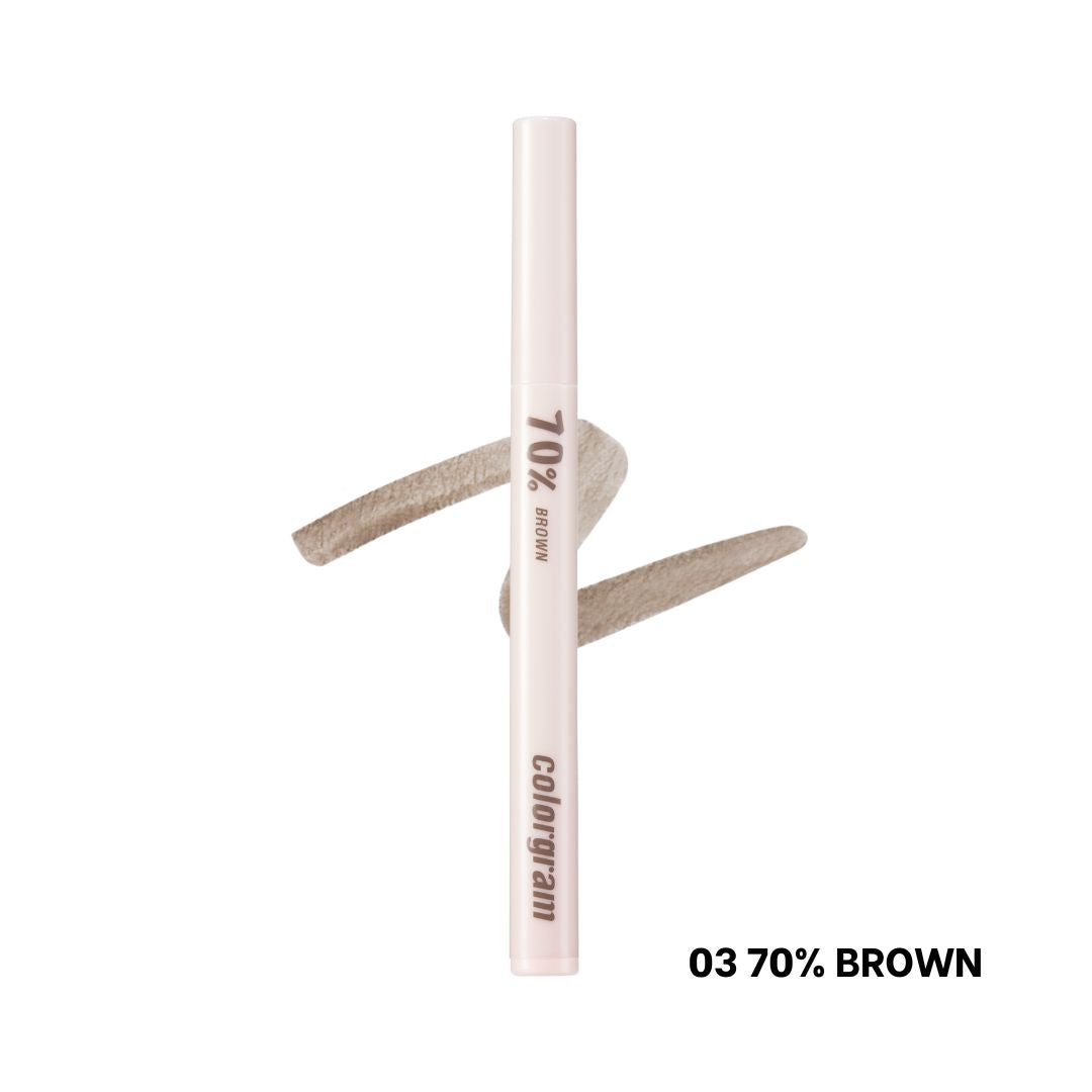 COLORGRAM Shade Re-Forming Brush Liner (Available in 4 colours) - Shop K-Beauty in Australia