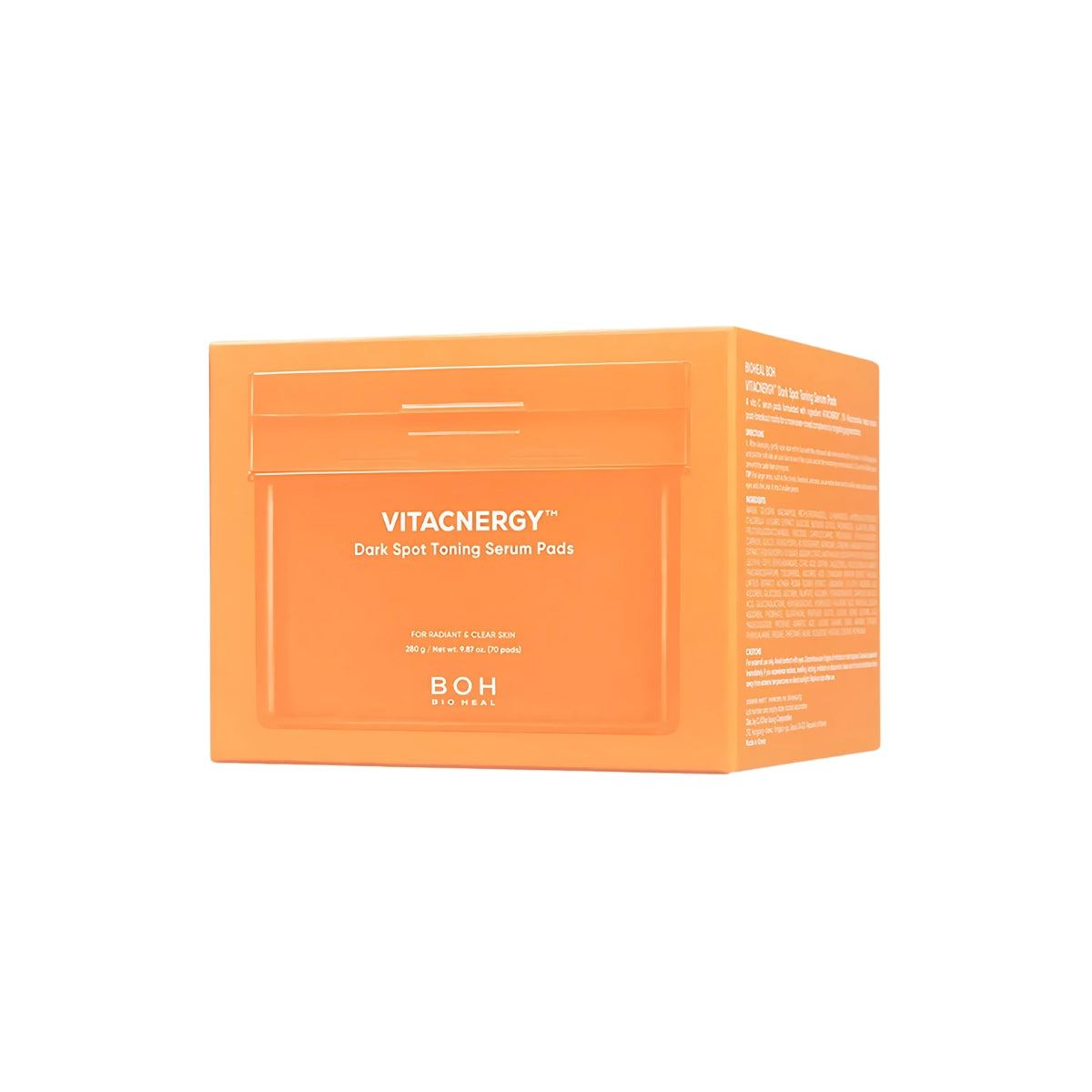 Vitacnergy Dark Spot Toning Serum Pads 70pcs