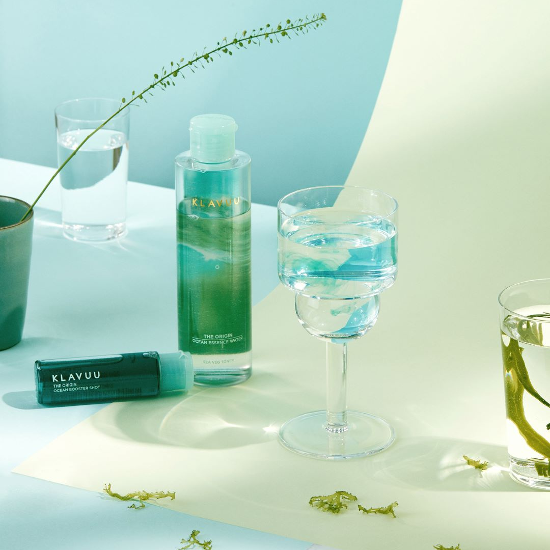 Klavuu The Origin Ocean Essence Water & The Origin Ocean Booster Shot - Shop K-Beauty in Australia