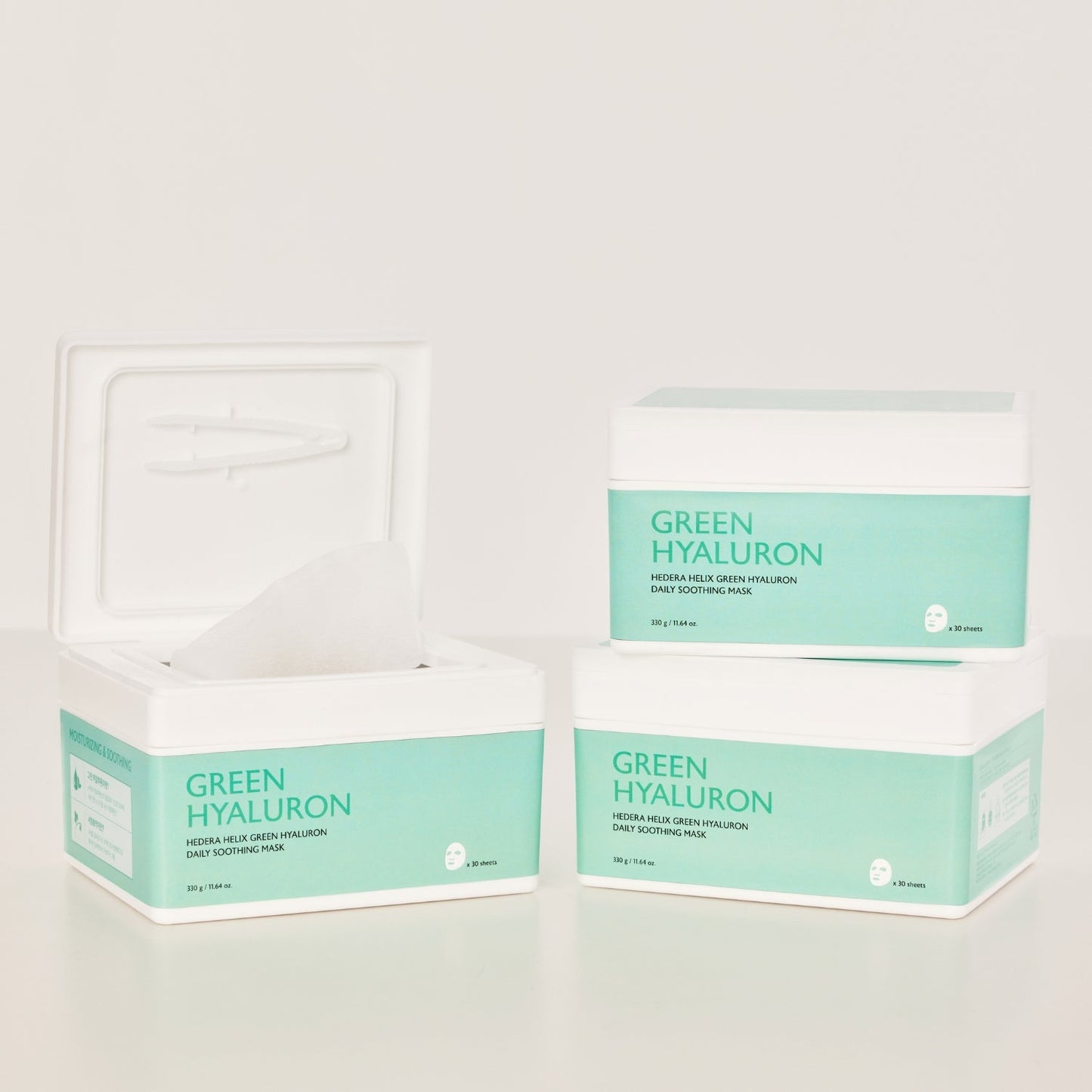 Milk Touch Hedera Helix Green Hyaluron Daily Soothing Mask 30pcs - Bulk Buy K-Beauty in Australia
