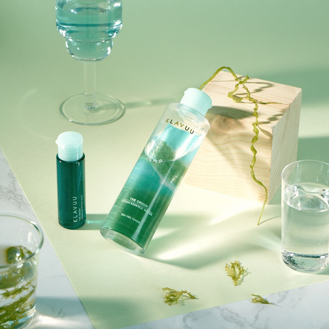 Klavuu The Origin Ocean Essence Water & The Origin Ocean Booster Shot - Shop K-Beauty in Australia