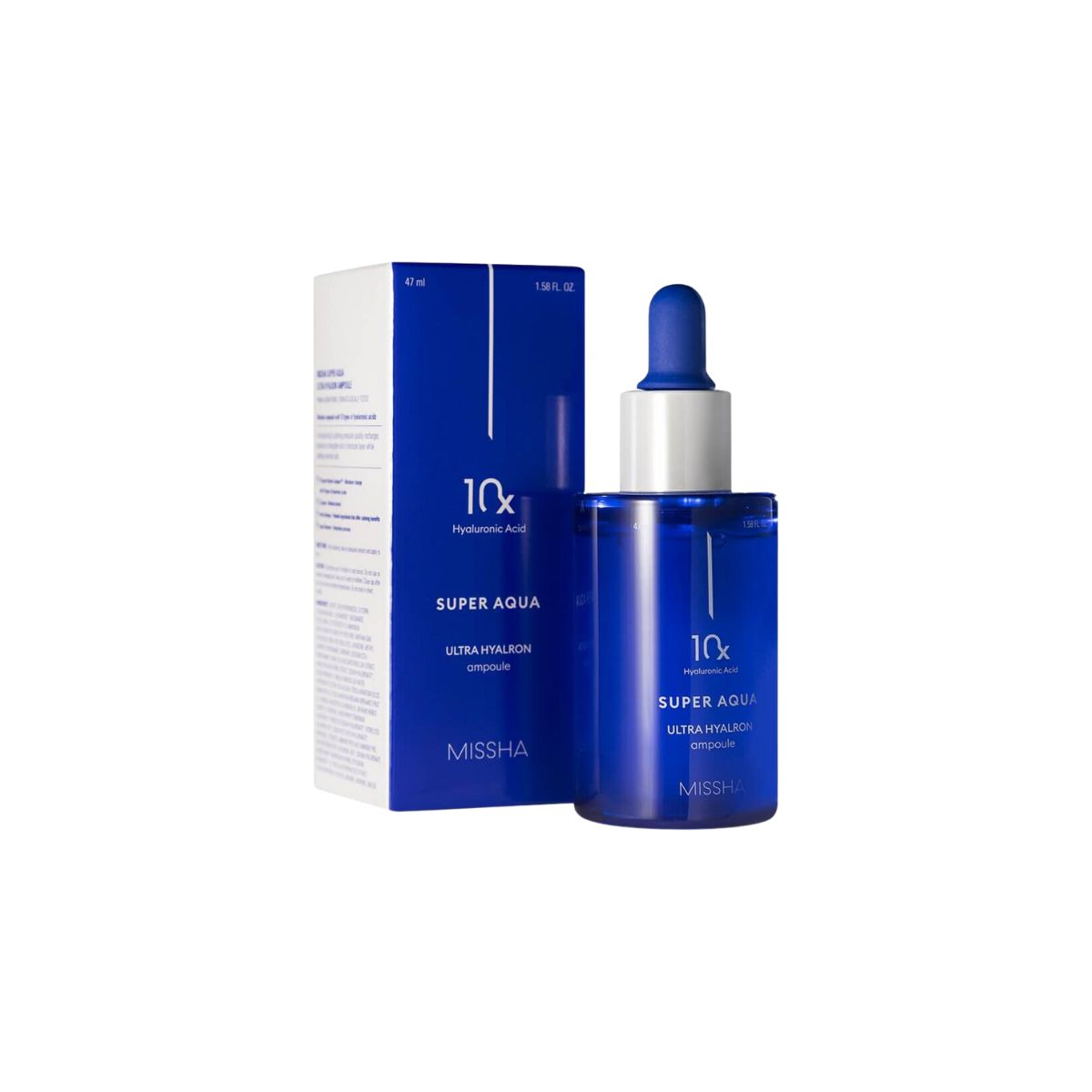 Missha Super Aqua Ultra Hyalron Ampoule 47ml - Shop K-Beauty in Australia