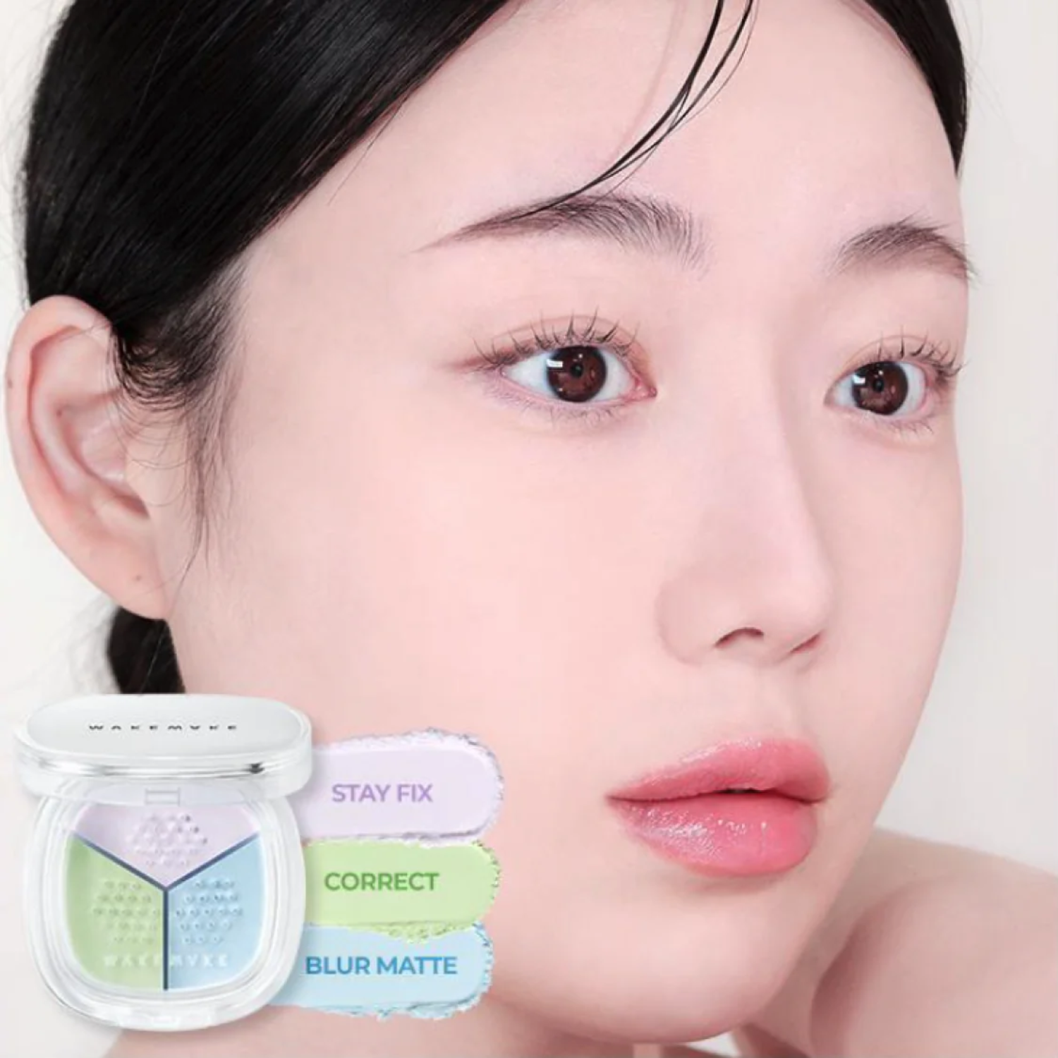 WAKEMAKE Stay Fixer Multi Color Powder (3 Shades)  - Glowii Beauty