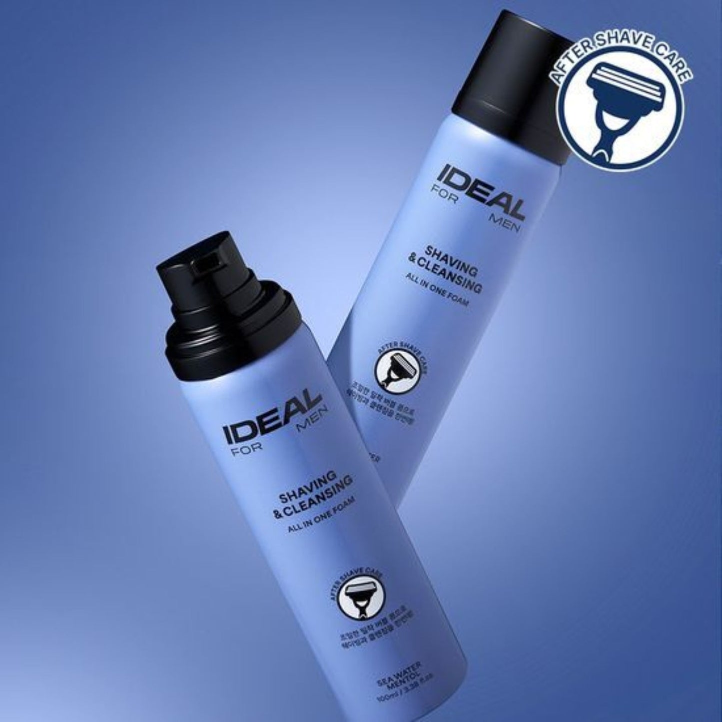 Shaving And Cleansing All In One Foam 100ml