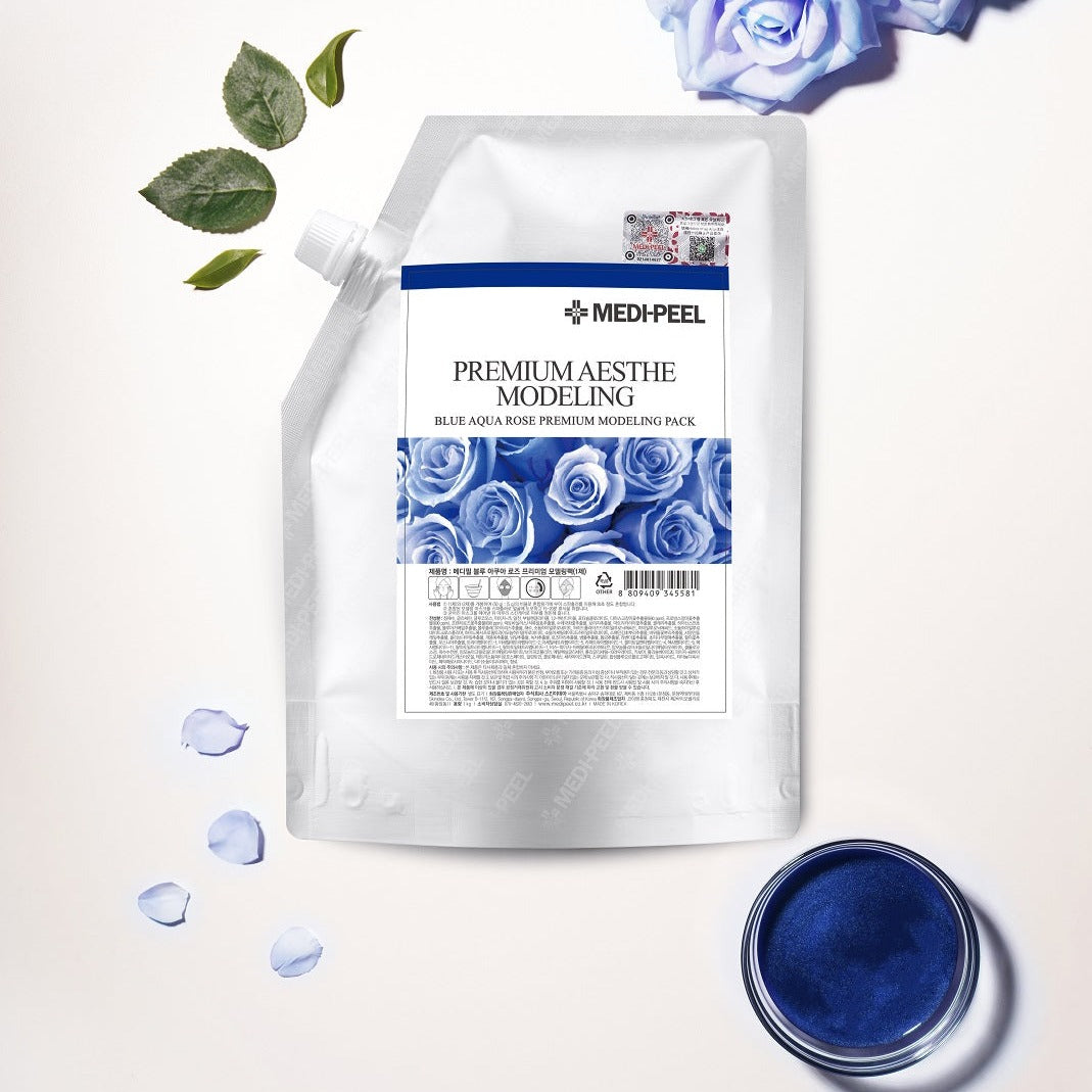 MEDI-PEELAqua Blue Rose Moisture Premium Modeling Pack Set 1kg + 100g