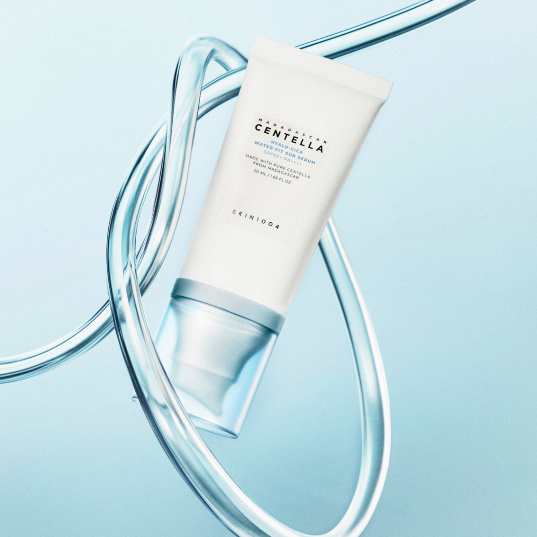 SKIN1004 Madagascar Centella Hyalu-Cica Water-Fit Sun Serum 50ml (twin pack) - Shop K-Beauty in Australia