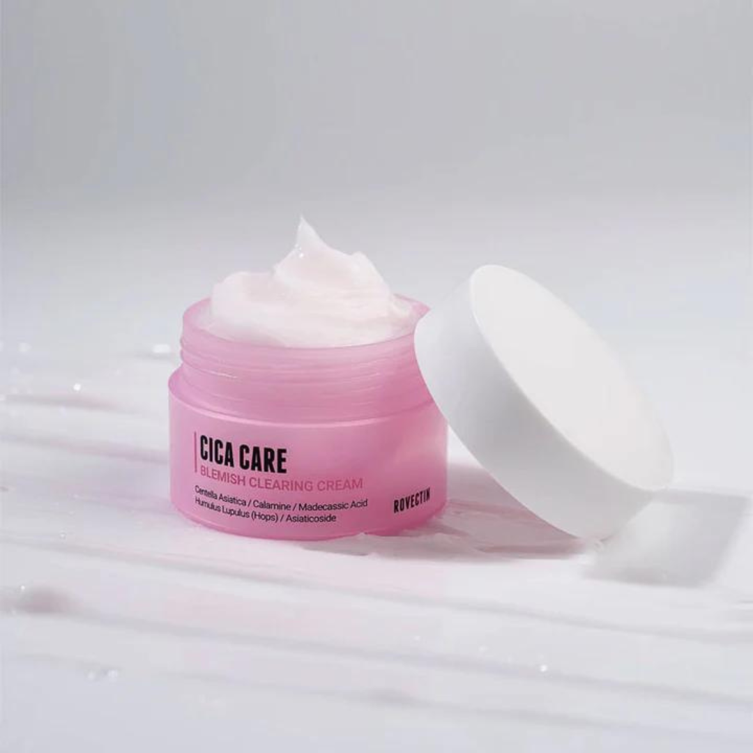 Rovectin Cica Care Blemish Clearing Cream 50ml - Shop K-Beauty in Australia