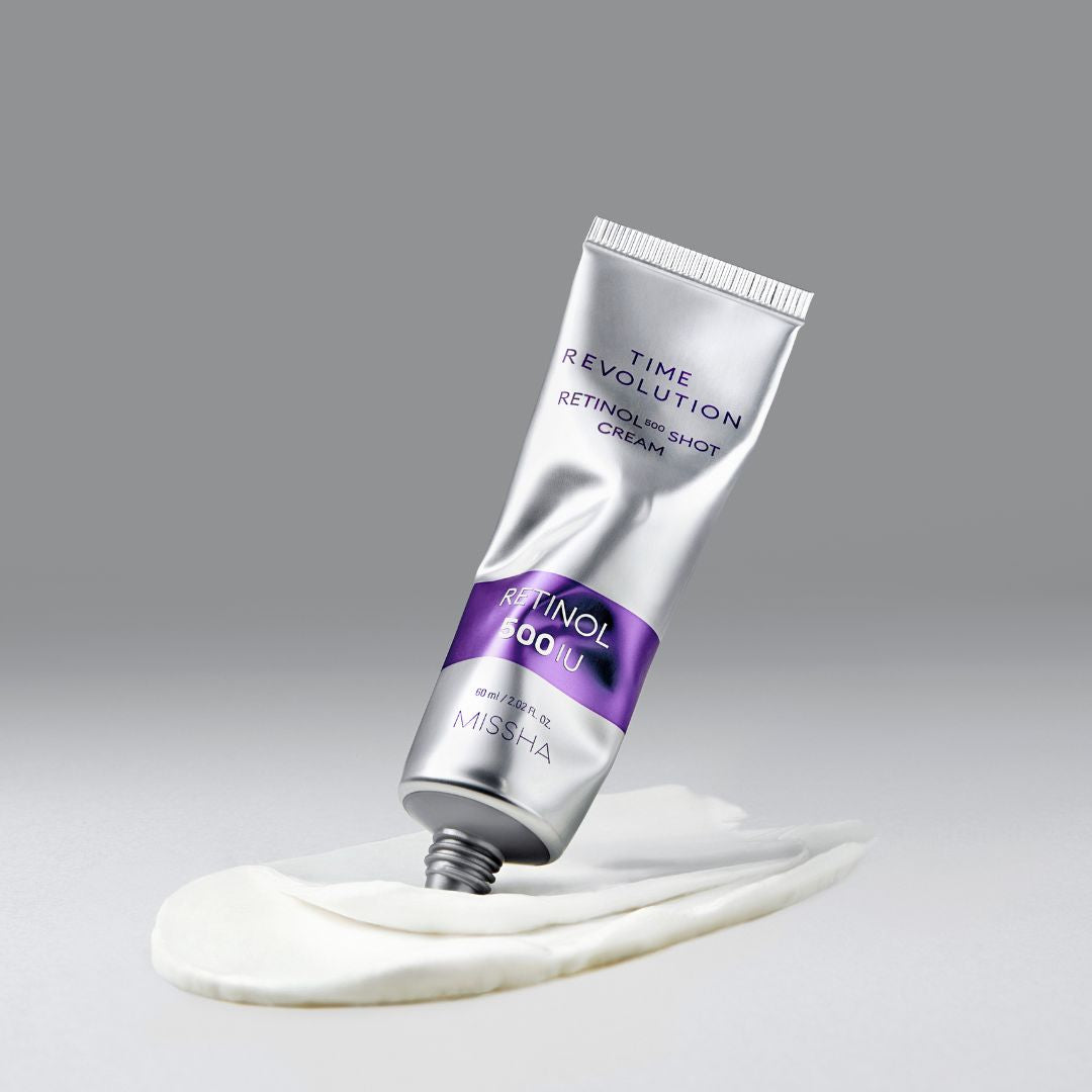 Missha Time Revolution Retinol 500 Shot Cream 60ml - Shop K-Beauty in Australia