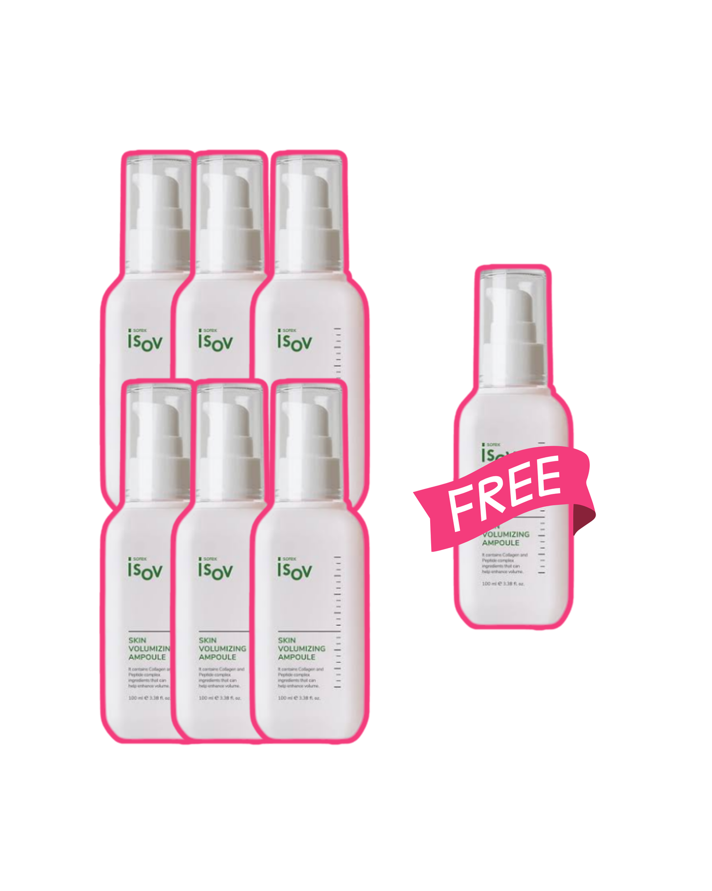 Skin Volumizing Ampoule 100ml - Buy 6 Get 1 FREE