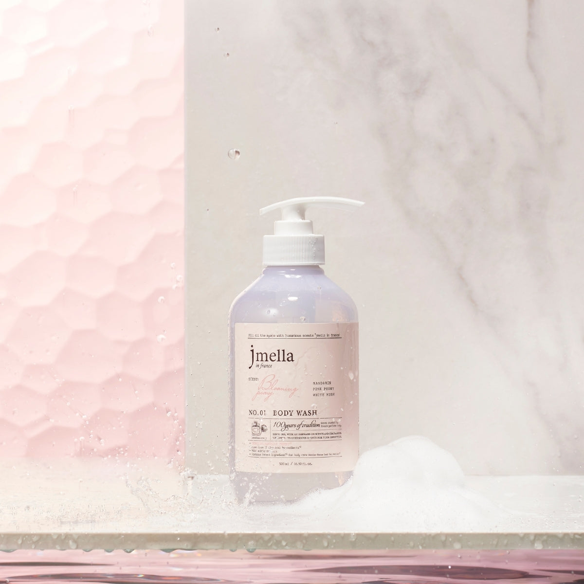 In France Blooming Peony Body Scrub Wash 200Ml