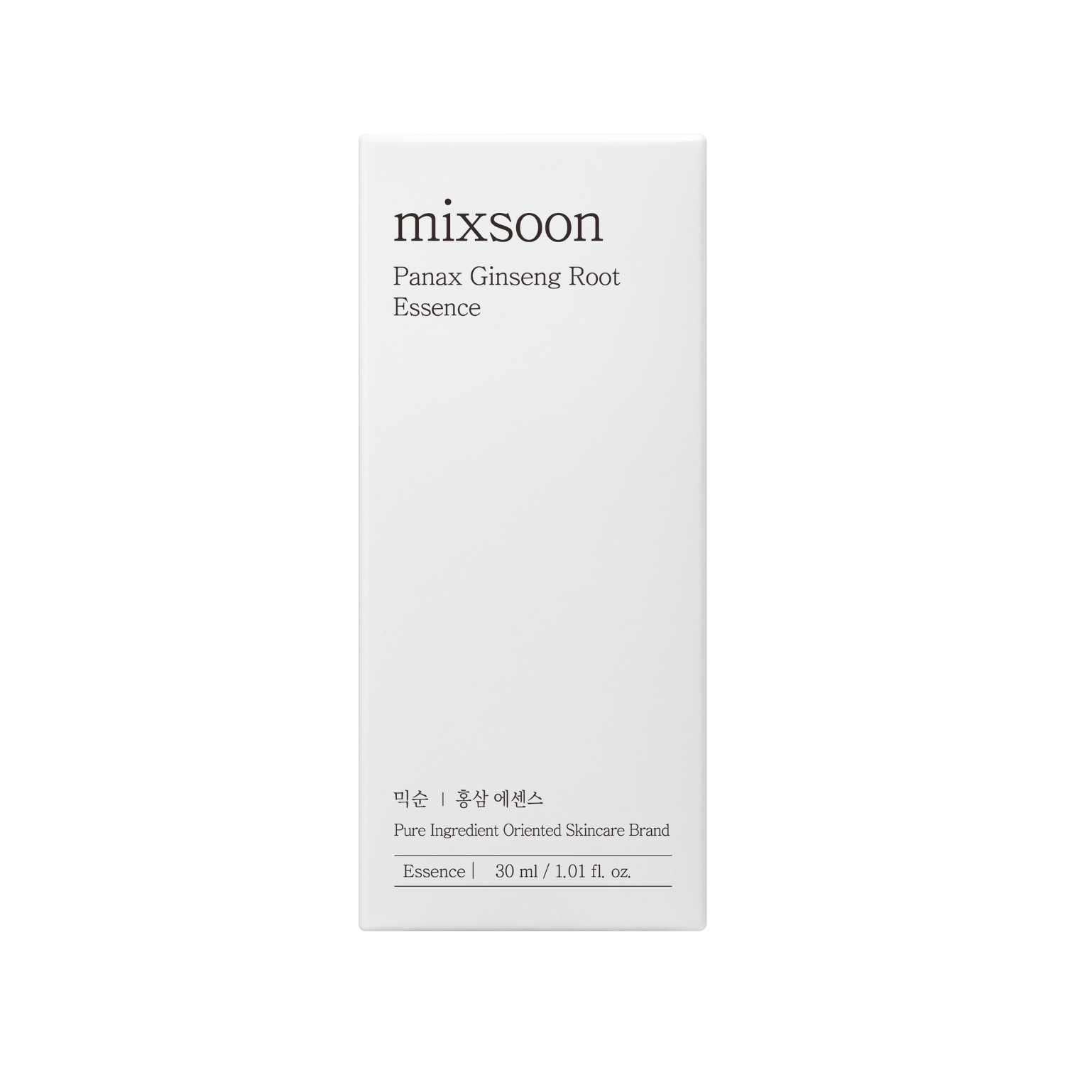 Mixsoon Panax Ginseng Root Essence 100ml  - Pharmacoo K-beauty Wholesale