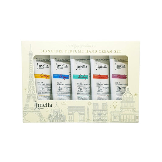 In France Signature Perfume Hand Cream Set 50Ml  5Pcs