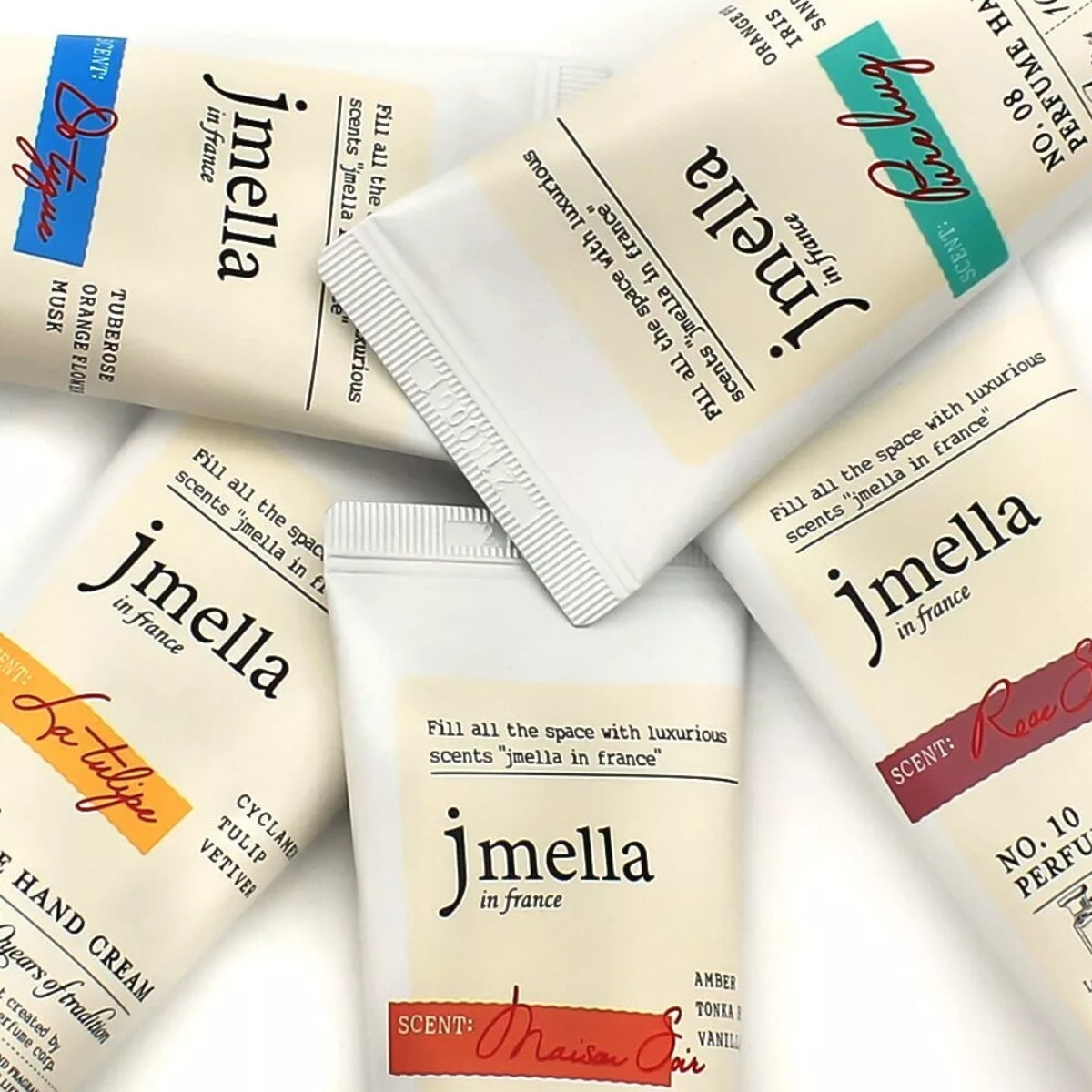 Jmella In France Signature Perfume Hand Cream Set 50Ml 5Pcs - Shop K-Beauty in Australia