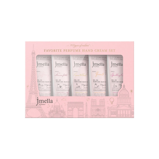 In France Favorite Perfume Hand Cream Set 50Ml*5Pcs