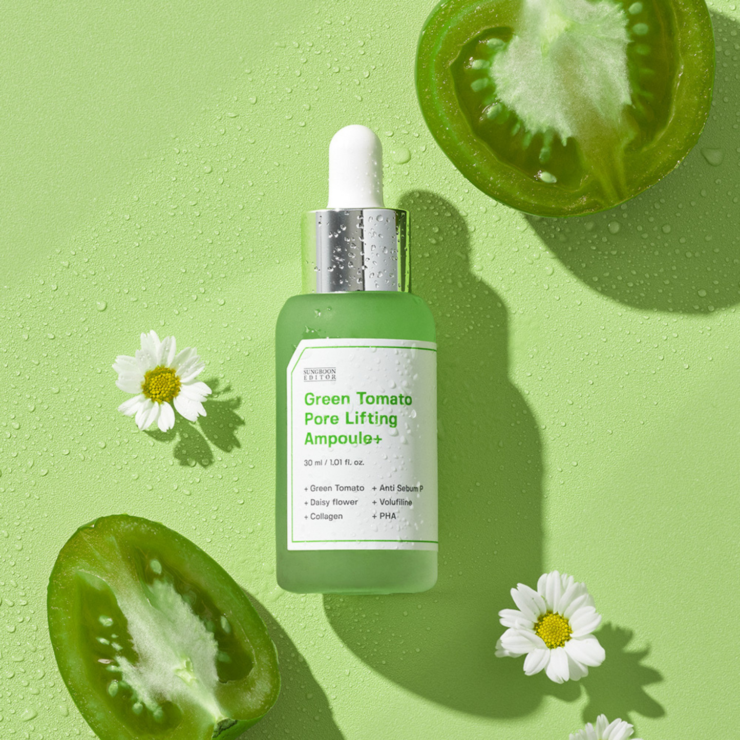 Sungboon Editor Green Tomato Pore Lifting Ampoule 30ml - Bulk Buy K-Beauty in Australia