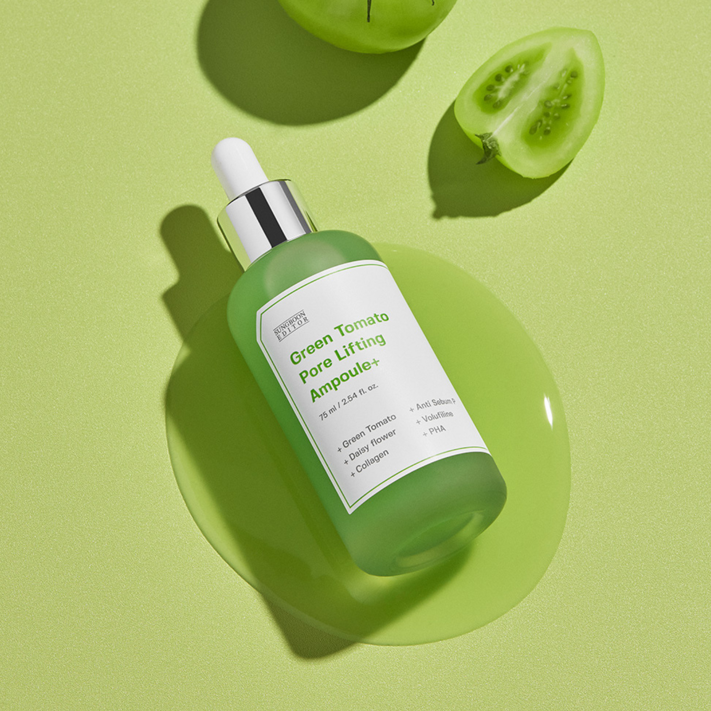 Sungboon Editor Green Tomato Pore Lifting Ampoule 75ml - Shop K-Beauty in Australia