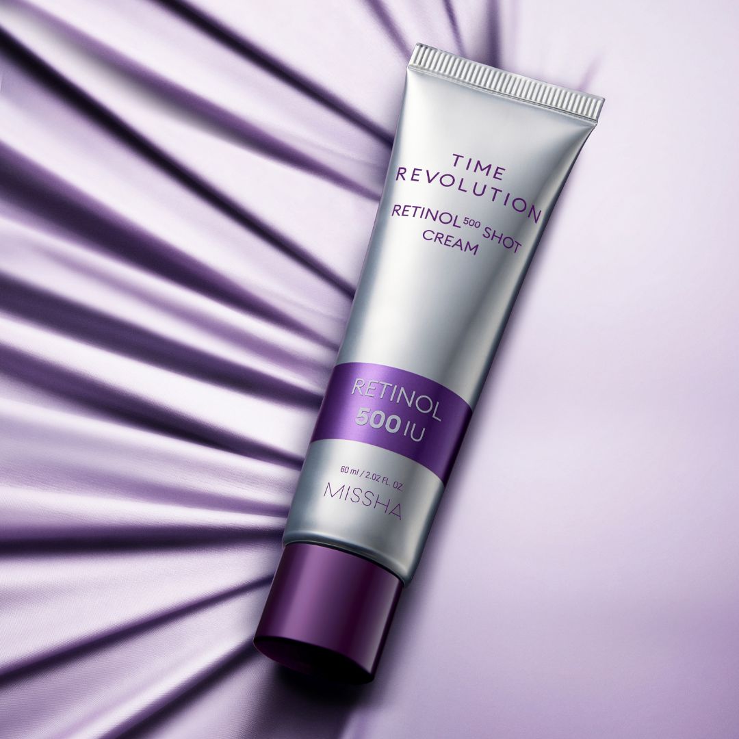Missha Time Revolution Retinol 500 Shot Cream 60ml - Shop K-Beauty in Australia