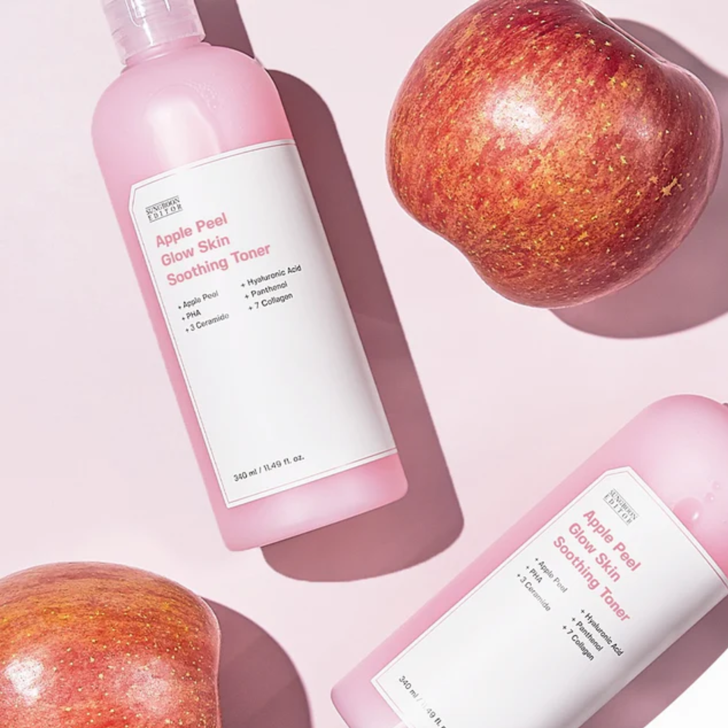Sungboon Editor Apple Peel Glow Skin Soothing Toner 350ml - Bulk Buy K-Beauty in Australia