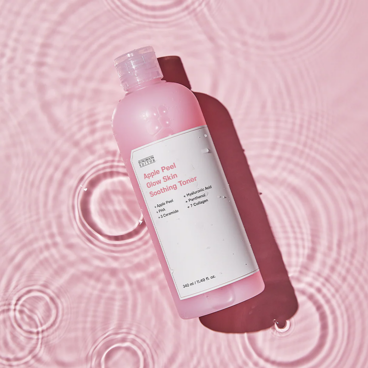 Sungboon Editor Apple Peel Glow Skin Soothing Toner 350ml - Shop K-Beauty in Australia
