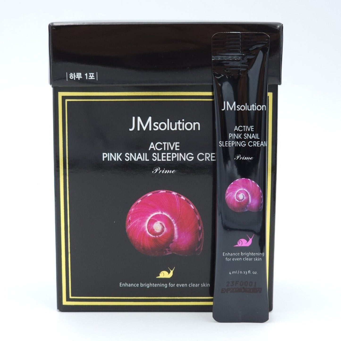 JM Solution Active Pink Snail Sleeping Cream Prime 4Ml*30Pcs - Bulk buy at Pharmacoo K-Beauty Wholesale