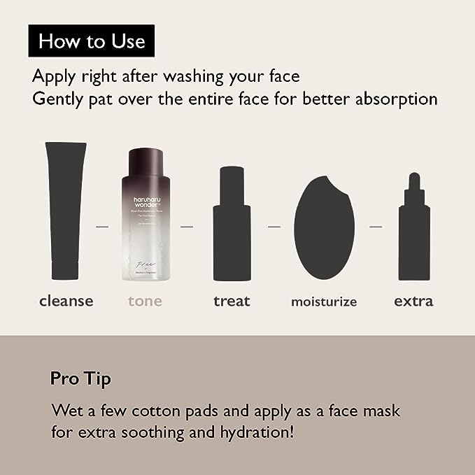 haruharu wonder Black Rice Hyaluronic Toner 150ml  -La Cosmetique