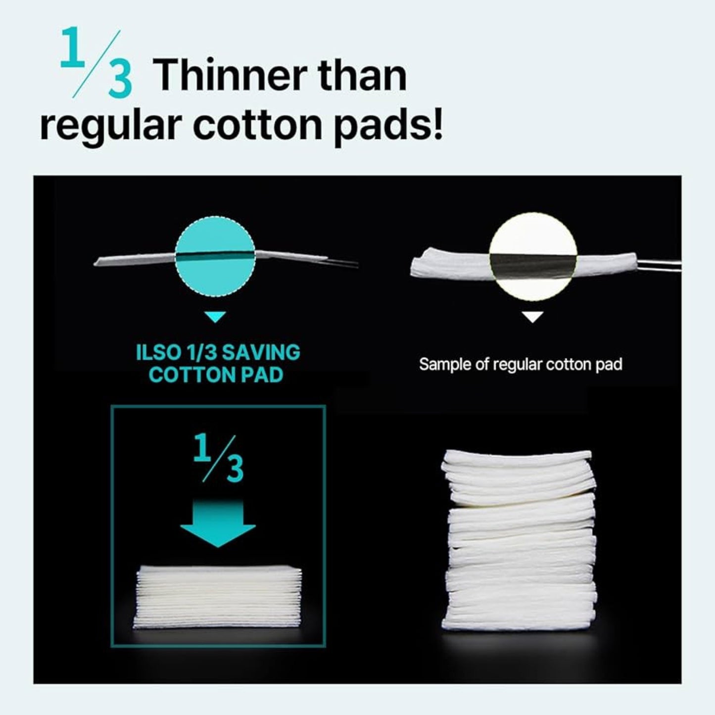 1/3 Saving Cotton Pad 40Pads