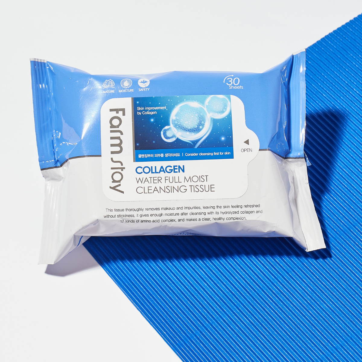 Collagen Water Full Moist Cleansing Tissue 30 Sheets