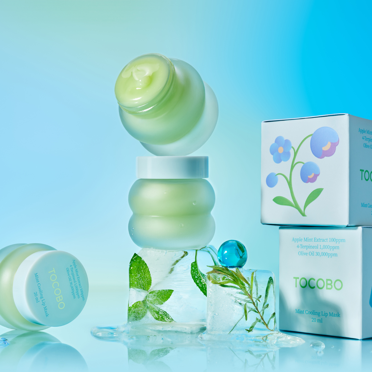 Tocobo Mint Cooling Lip Mask 20Ml