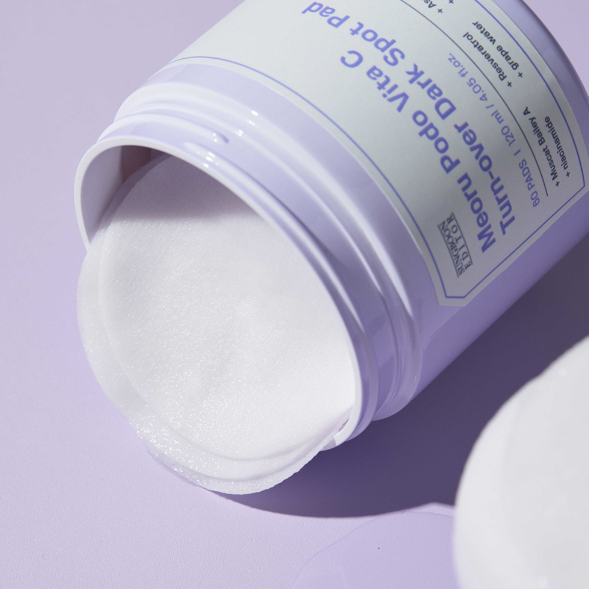 Sungboon Editor Meoru Podo Vita C Turn-Over Dark Spot Pad 60pcs - Shop K-Beauty in Australia