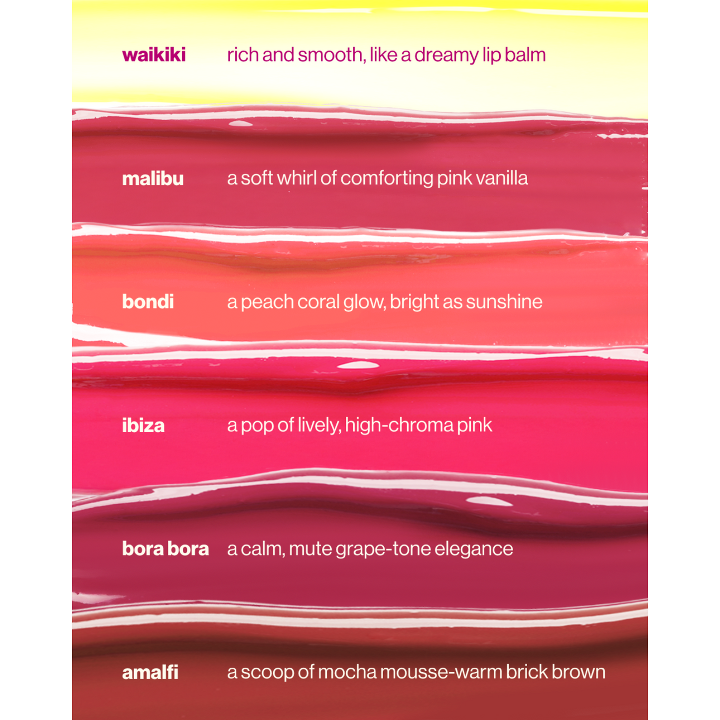 Sunset Dazzle Gloss Balm (6 Colours)