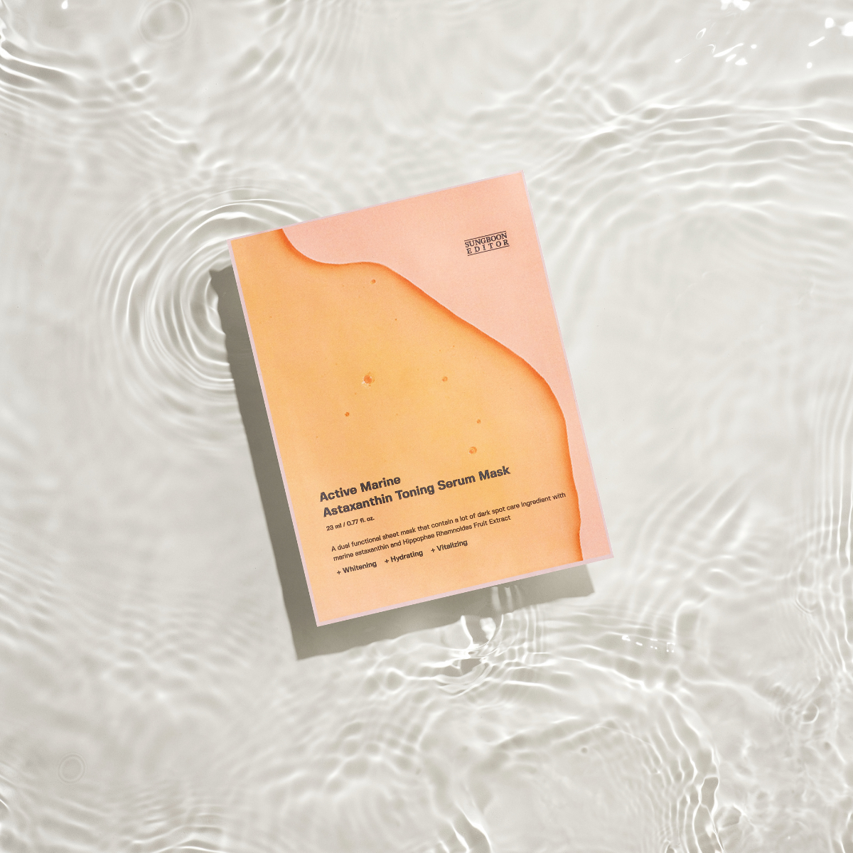 Sungboon Editor Active Marine Astaxanthin Mask 10pcs - Shop K-Beauty in Australia