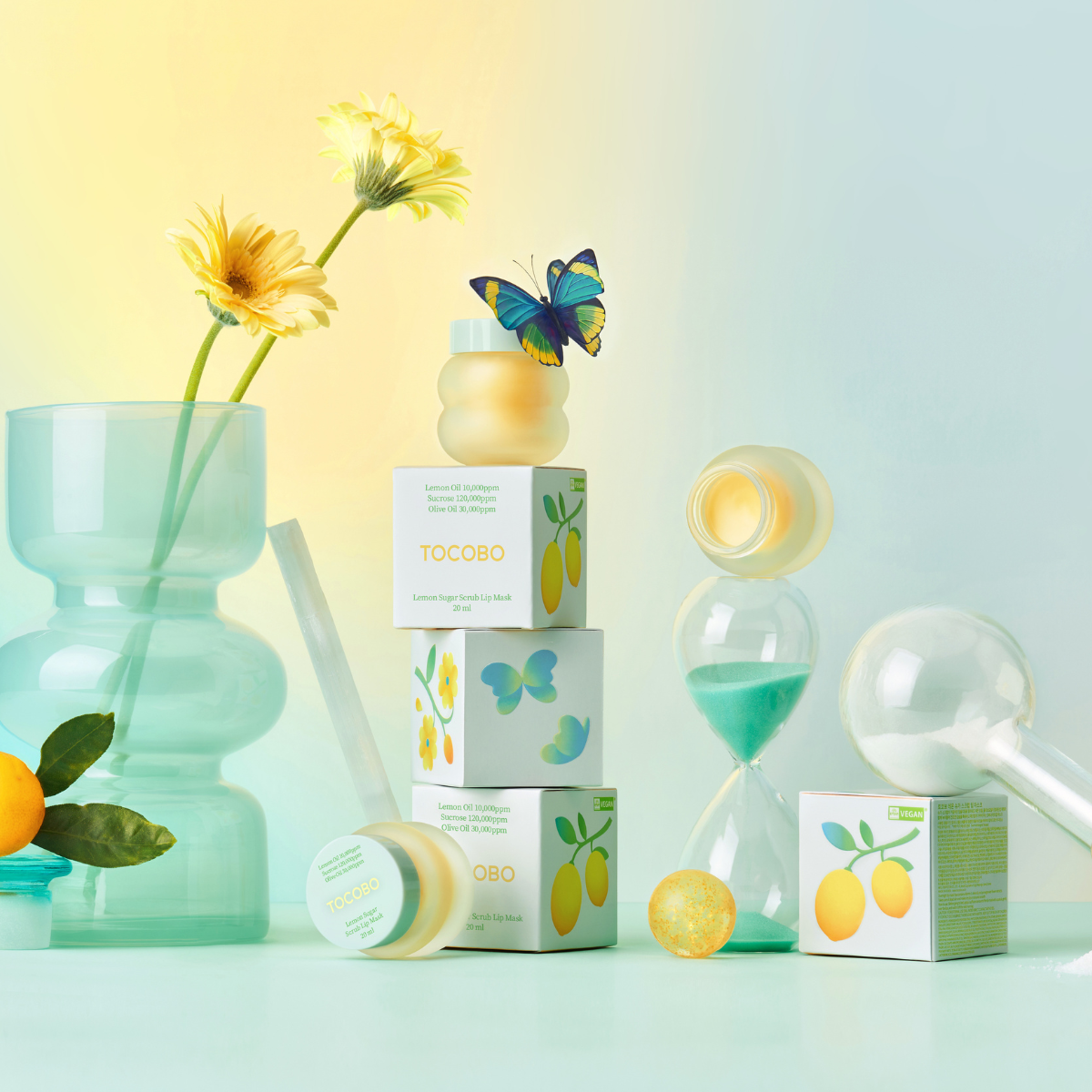 Tocobo Lemon Sugar Scrub Lip Mask 20Ml