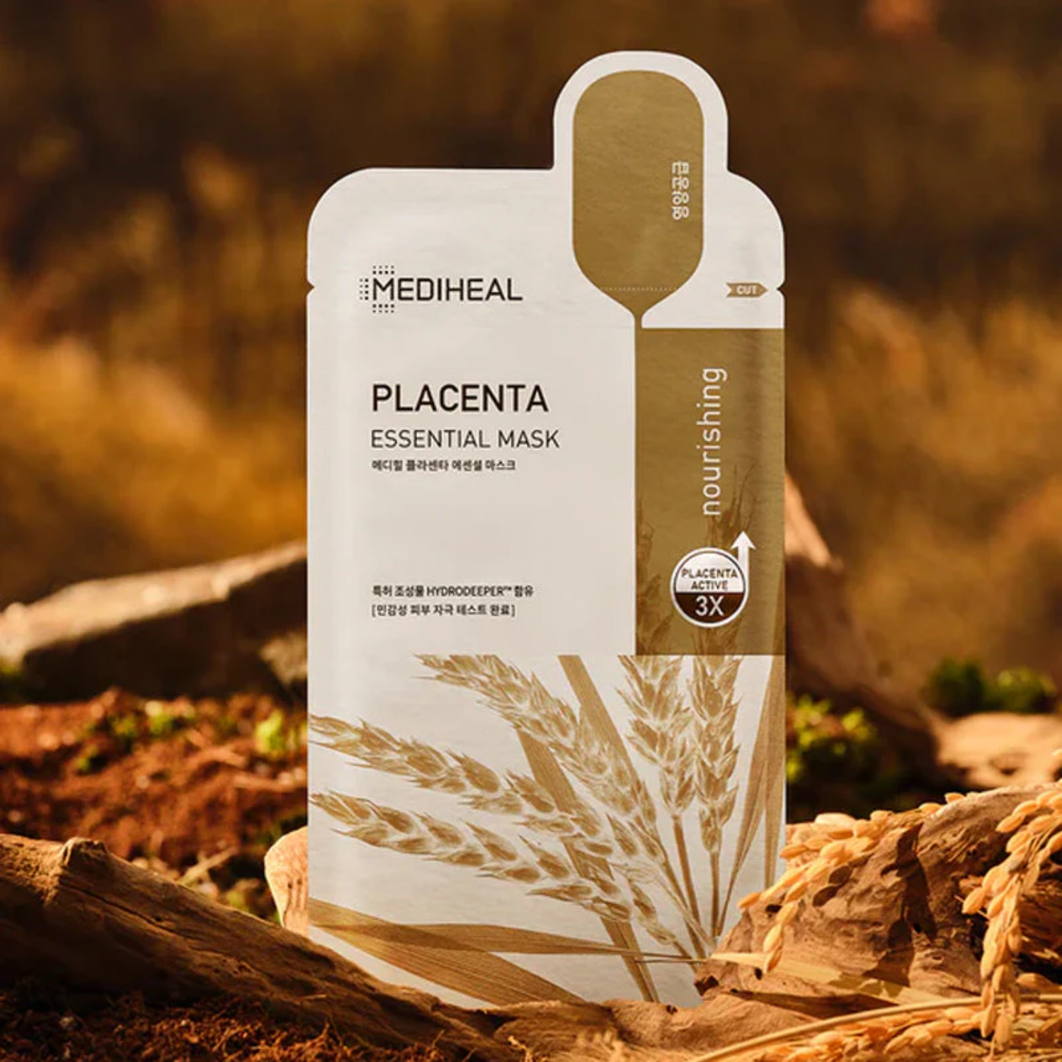 Mediheal Placenta Essential Mask 1pc  - Pharmacoo K-beauty Wholesale