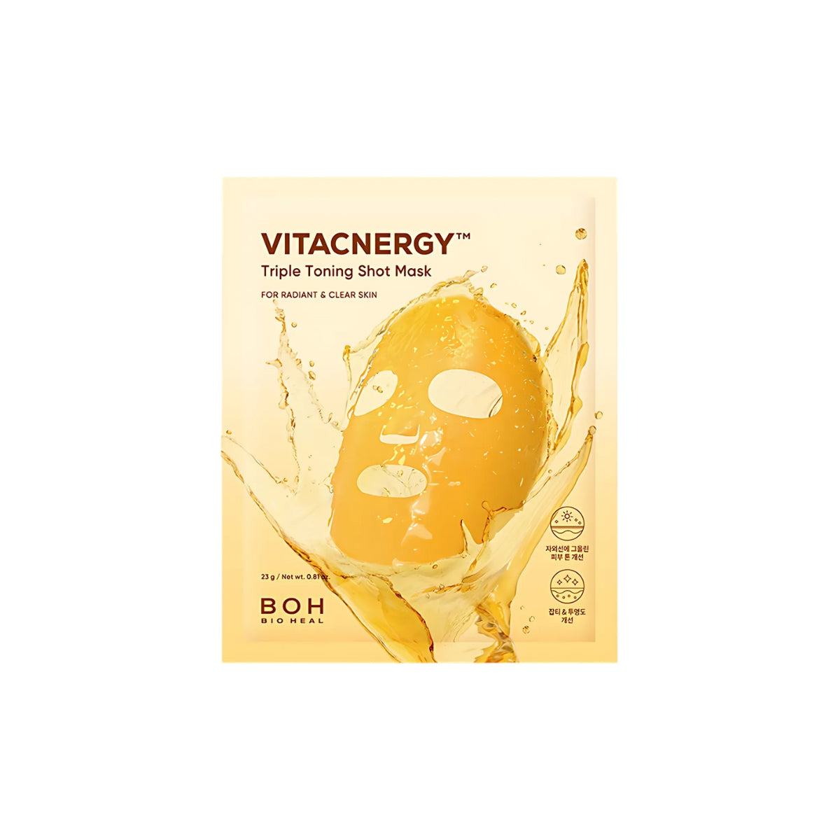 Vitacnergy Triple Toning Shot Mask 1pc