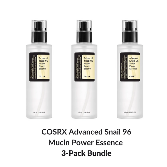 COSRX Advanced Snail 96 Mucin Power Essence 100ml (3-Pack Bundle) - Bulk Buy K-Beauty in Australia