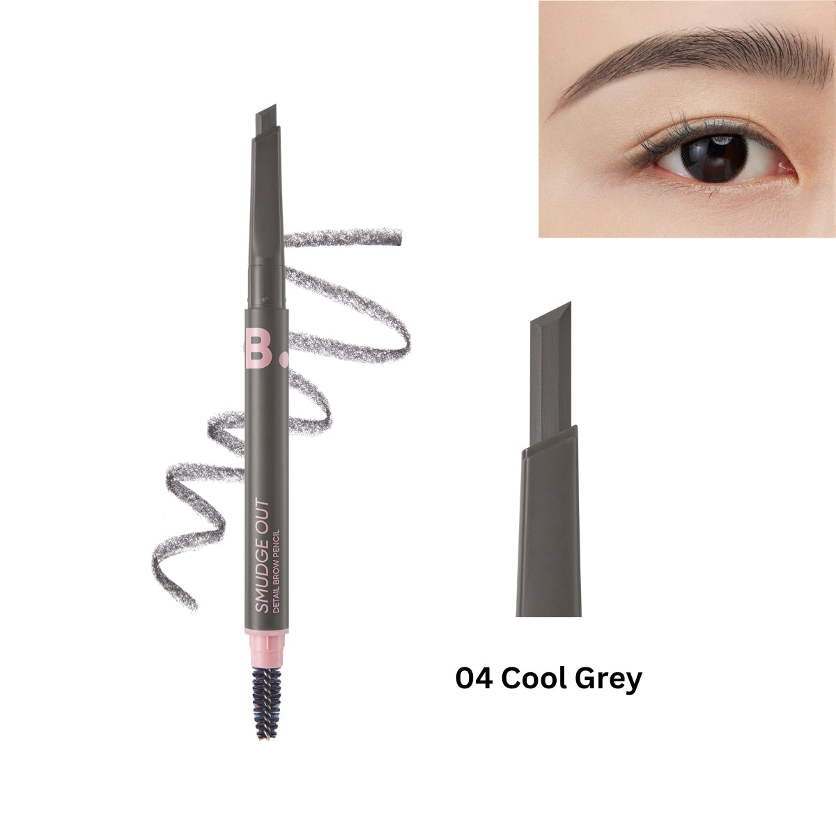 B. by BANILA Smudge Out Detail Brow Pencil (4 Colours) 0.3g