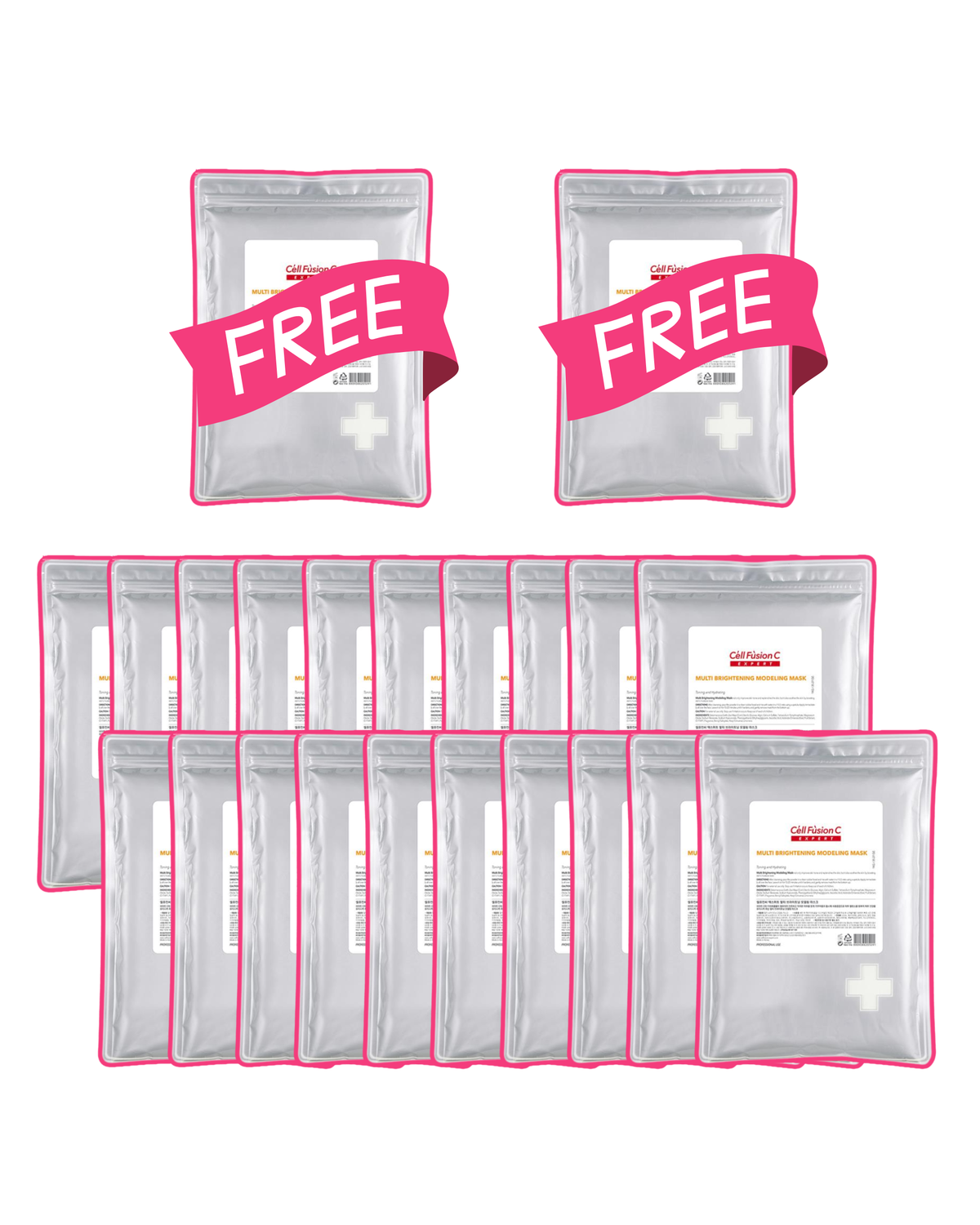 Multi Brightening Modeling Mask 1kg - Carton Deal: Buy 20 Get 2 FREE