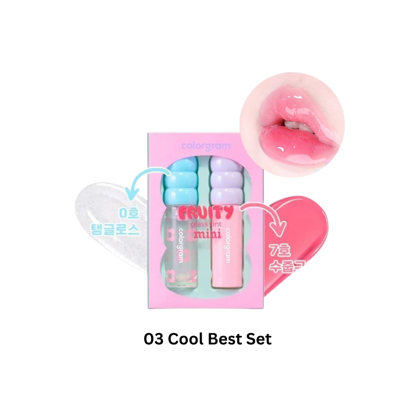 Fruity Glass Tint Mini Duo Set (3 sets available)