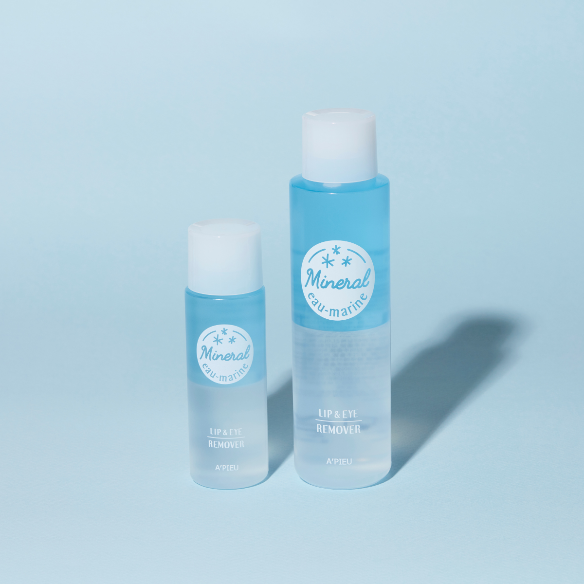 A'pieu Mineral Lip & Eye Remover Large Volume Eau-Marine 250ml - Glowii Beauty