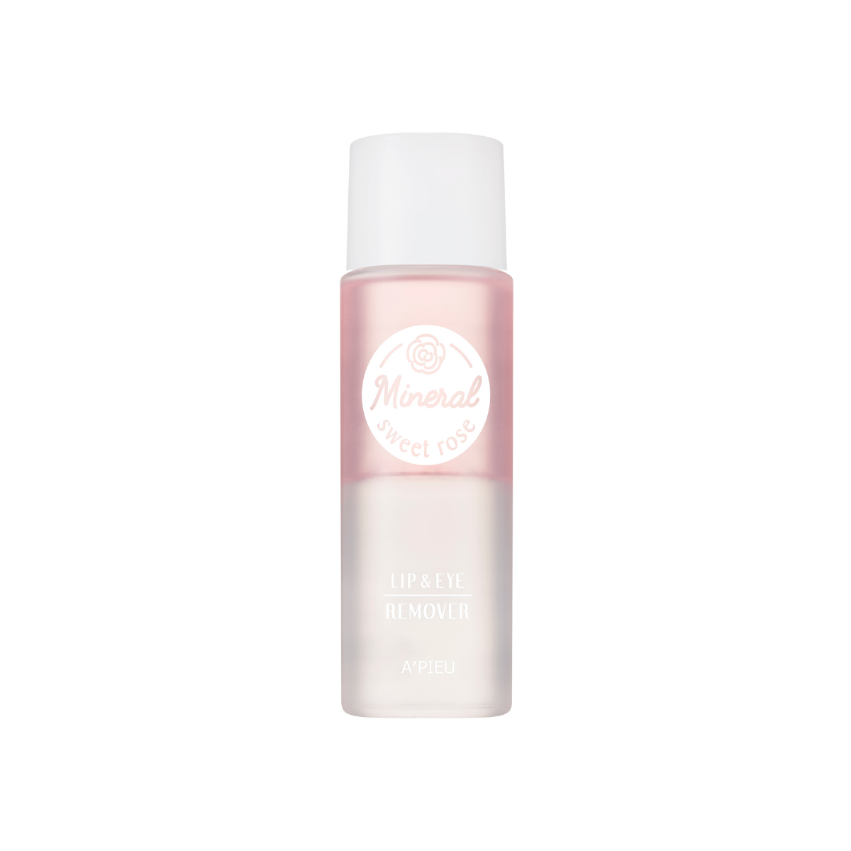 A'pieu Mineral Lip & Eye Remover Sweet Rose 100ml  - Glowii Beauty