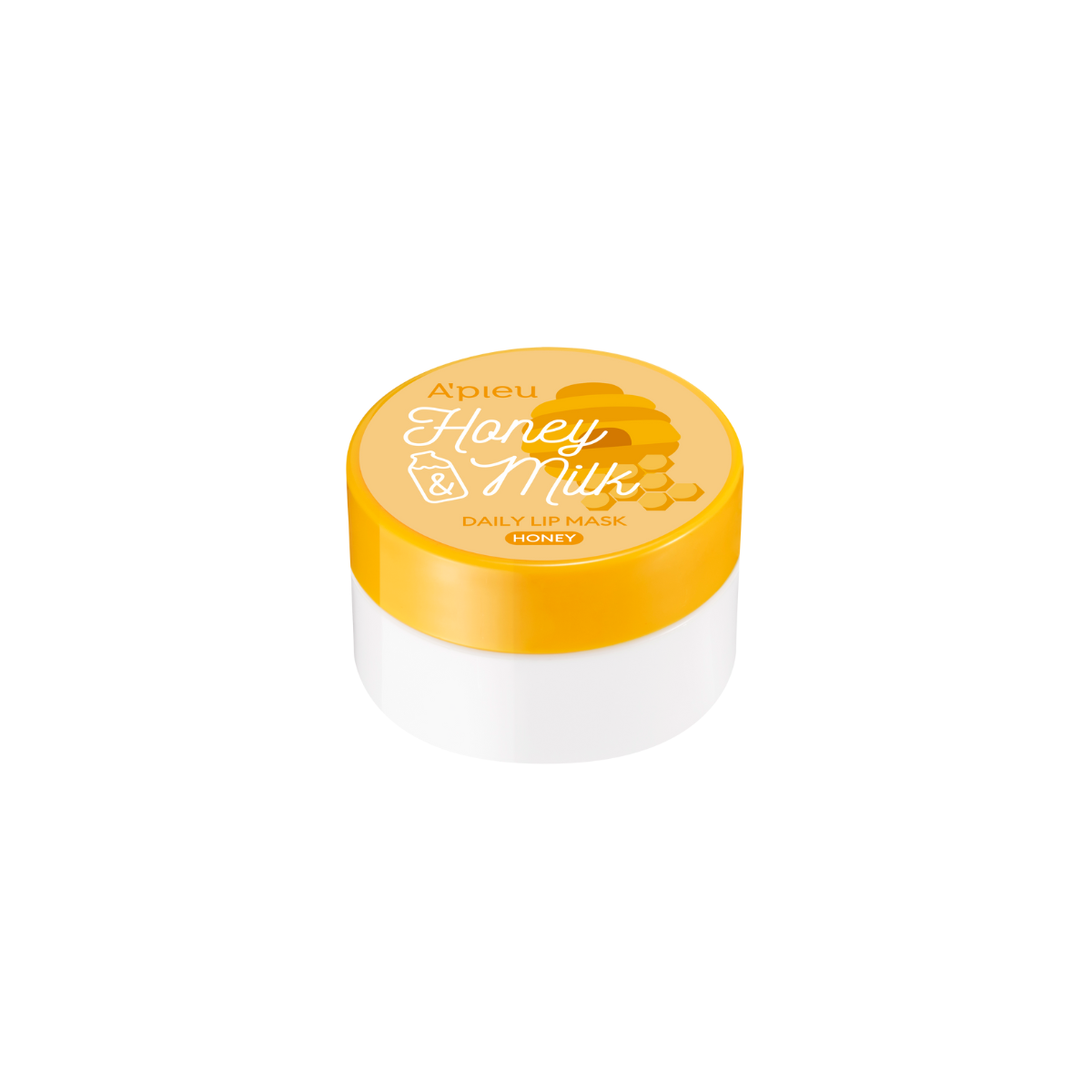 A'pieu Honey & Milk Daily Lip Mask Honey 6g  - Glowii Beauty