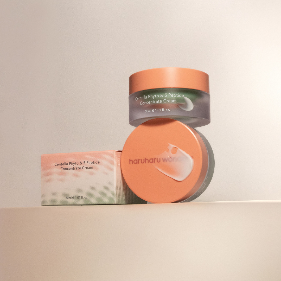 haruharu wonder Centella Phyto & 5 Peptide Concentrate Cream 30ml - Shop K-Beauty in Australia