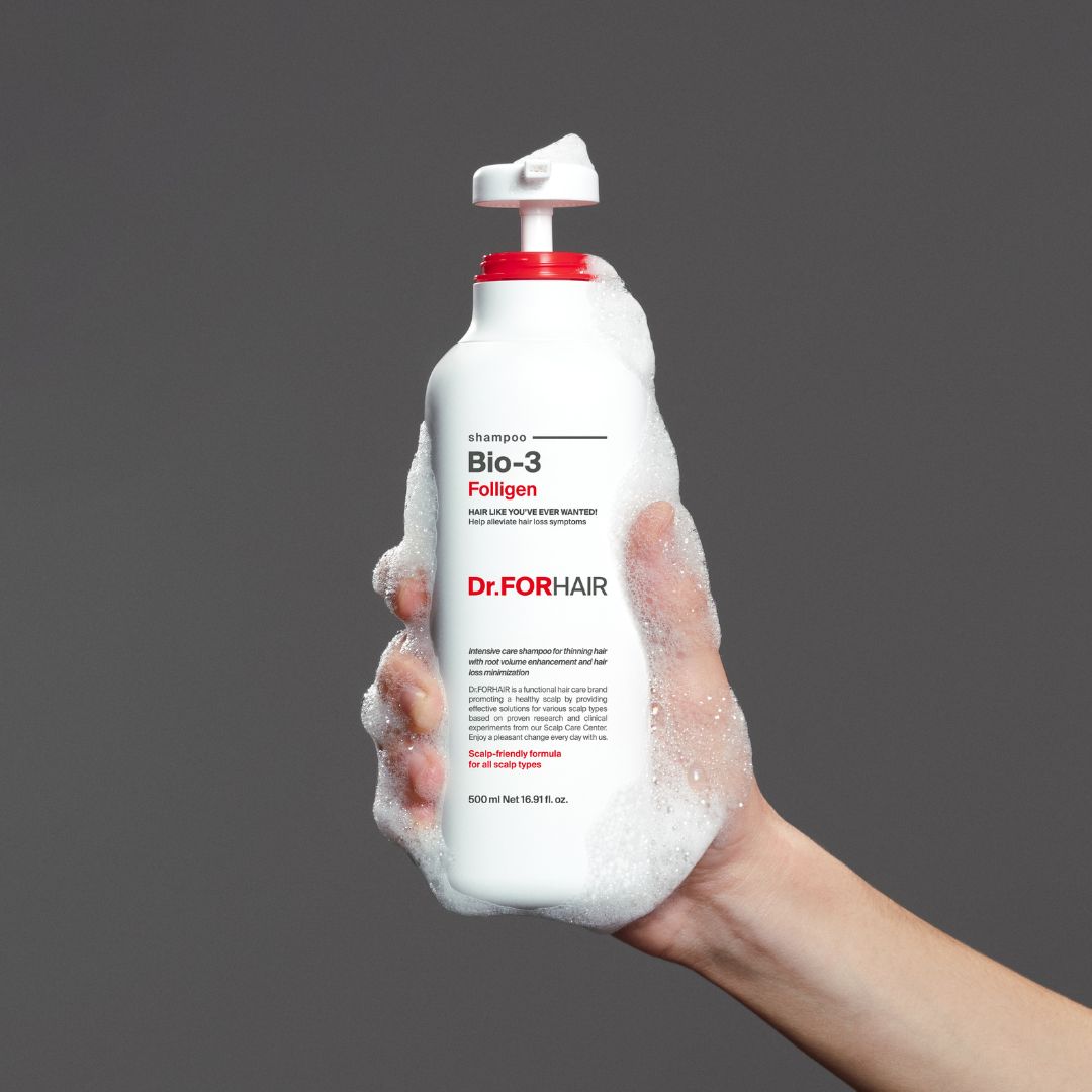 DR. FORHAIR Folligen Bio 3 Shampoo 500ml - Shop K-Beauty in Australia