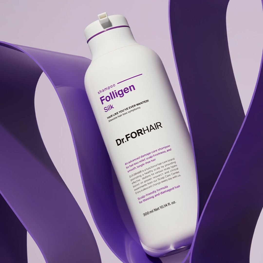 DR. FORHAIR Folligen Silk Shampoo 300ml (Twin Pack) - Shop K-Beauty in Australia