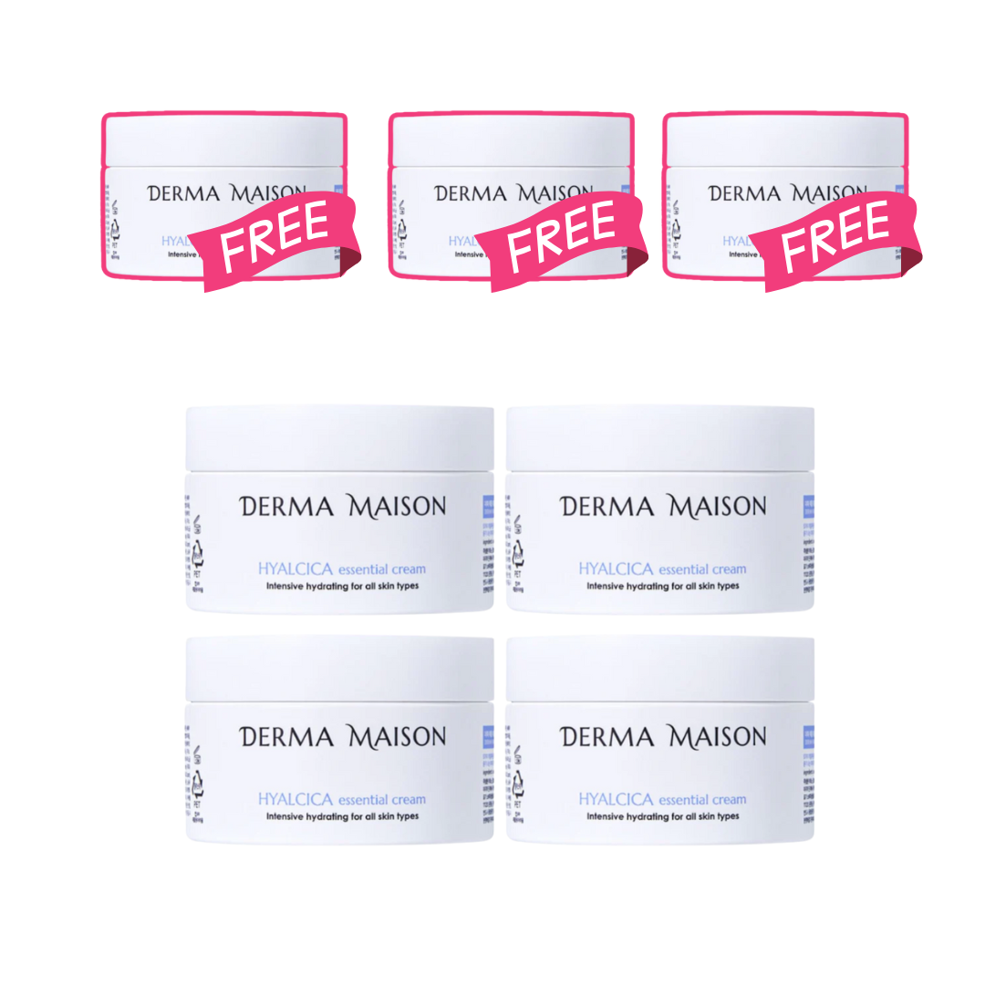 Hyalcica Essential Cream 200Ml - 4+3 Bundle