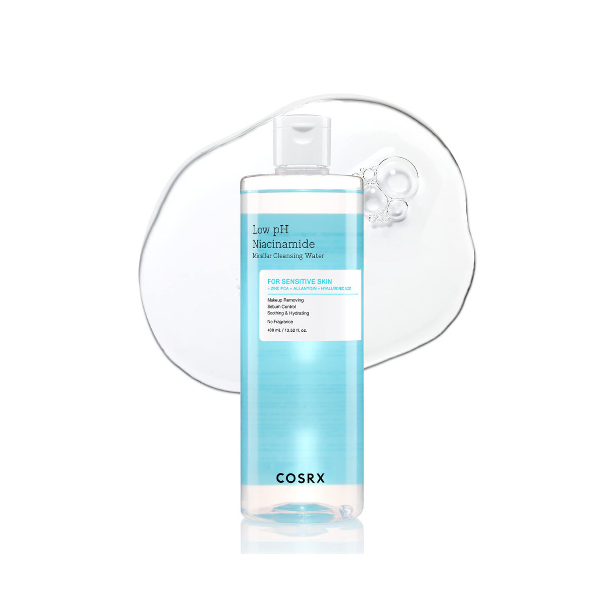 COSRX Low Ph Niacinamide Micellar Cleansing Water 400Ml - Bulk Buy K-Beauty in Australia