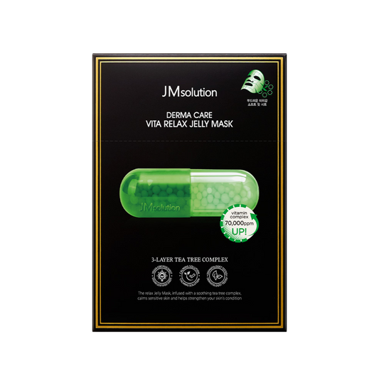 Derma Care Vita Relax Jelly Mask 10Pcs