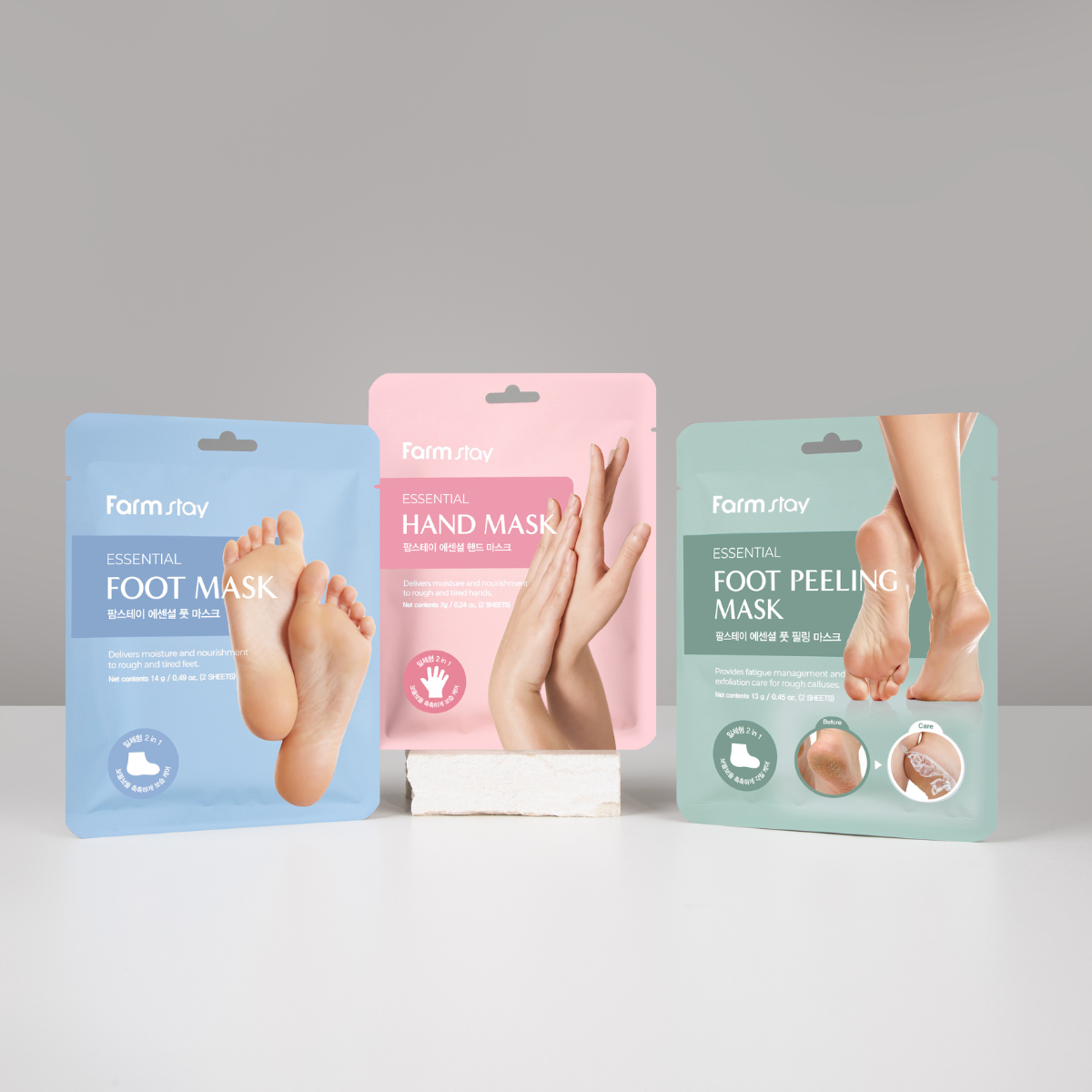 Farmstay Essential Hand Mask 1 Set